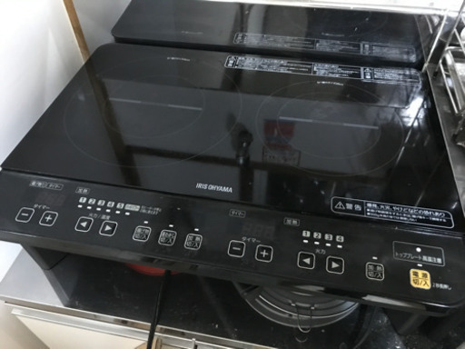 アイリスオーヤマ、IHコンロ、二口