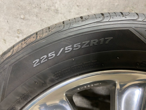 値下げ！夏タイヤバリ目 225/55/17