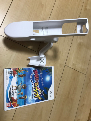 売約済　Wii 体感ゲームファミリーフィッシング＋専用竿コン