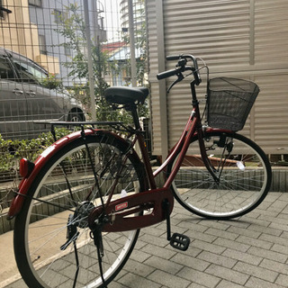 値下げ！半額以下！26インチ自転車・子供同乗器取り付け可・保証書あり@京成曳舟