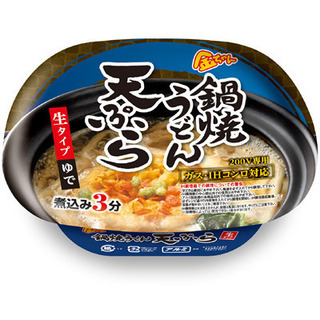 【金ちゃんヌードル】鍋焼うどん天ぷら【徳島製粉】