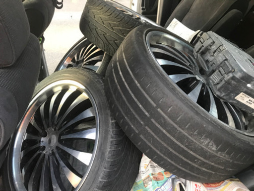 アルファード10前期タイヤ、ホイールセット