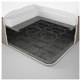 IKEA 半額以下！クイーンベッド マットレス HAMARVIKの画像