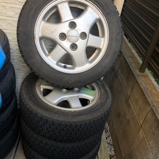 軽自動車用スタッドレスタイヤ・ホイール4本セット