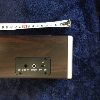 【引き渡し者確定】【新品／非売品】小型モバイルスピーカー　リモコン付　￥500-の画像