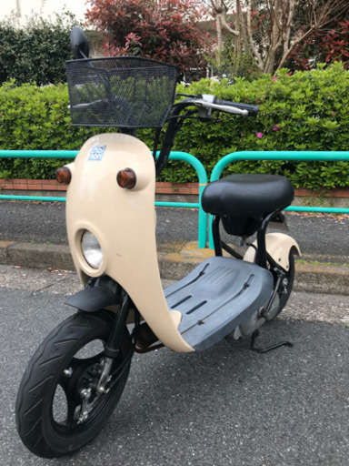 【美品】 原付 スズキ チョイノリ ベージュ　4st