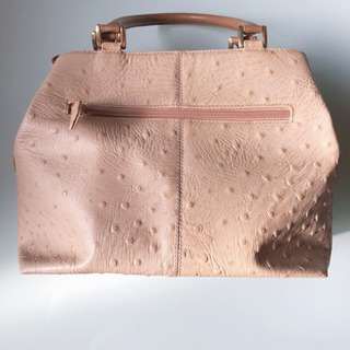 【美品】オーストリッチ調バッグの画像