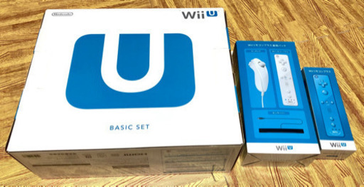 Wii U ベーシック白 + リモコンプラス + ソフト7点