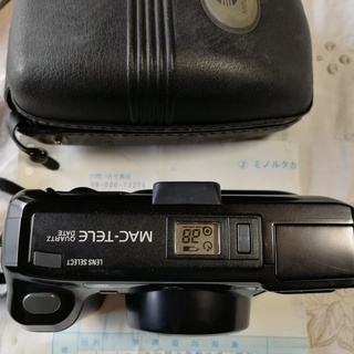 ミノルタ　マックテレ80　フィルムカメラ　ジャンク品　売りますの画像