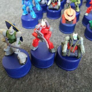 ガンダム　ボトルキャップの画像