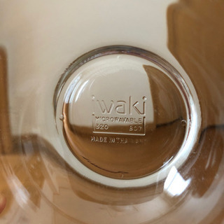 【交渉中】iwaki 耐熱ボール　3個セット　未使用の画像