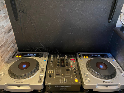 Pioneer CDJ 800MK2×2台　DJM-400  BOSEスピーカー