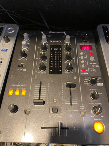 Pioneer CDJ 800MK2×2台　DJM-400  BOSEスピーカー