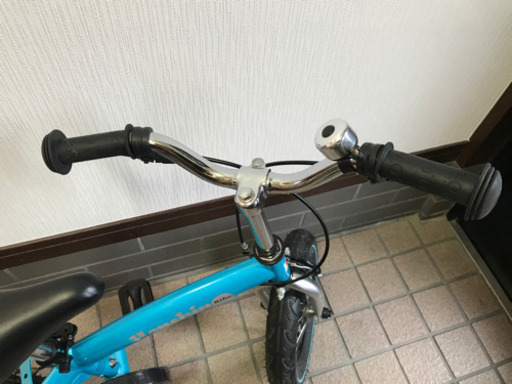へんしんバイク　水色