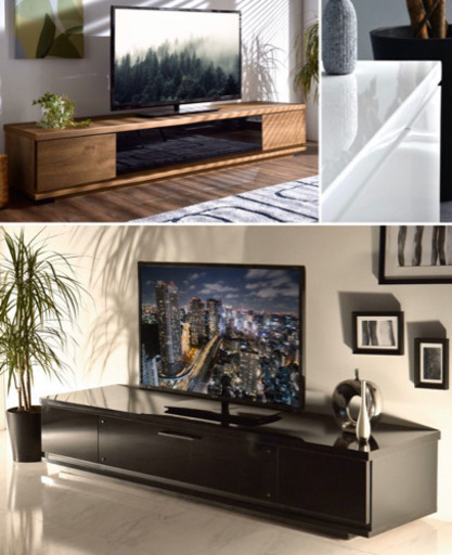 テレビ台　ブラック