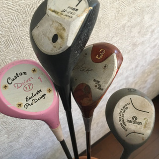 女性用ゴルフセットの画像