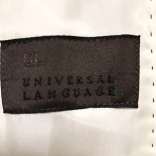 Universal Language チェスターコートの画像