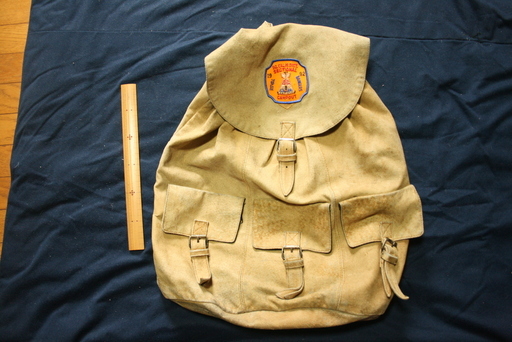 革リュックサック バックパック ユーズド 　15000円 (送料込)