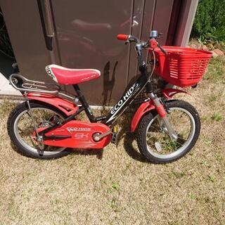 子供用自転車 赤