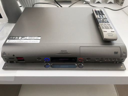 SHARP　AQUOS　HDD内蔵　DVD レコーダー