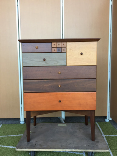 ☆美品☆小物入れ付き☆モザイクチェスト☆