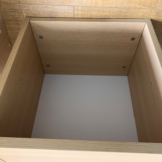【木製】収納ボックス　収納棚　キャビネットの画像