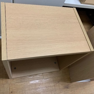 【木製】収納ボックス　収納棚　キャビネットの画像