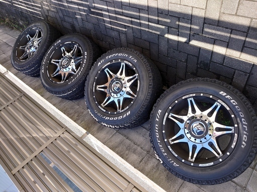 ディアブロホイール（ビースト）２０インチ ６穴 BFグッドリッチタイヤ