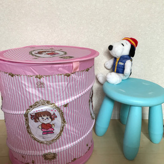 限定品　ペコちゃんたためる収納ボックス