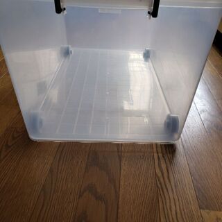 プラスチック収納【中古】の画像