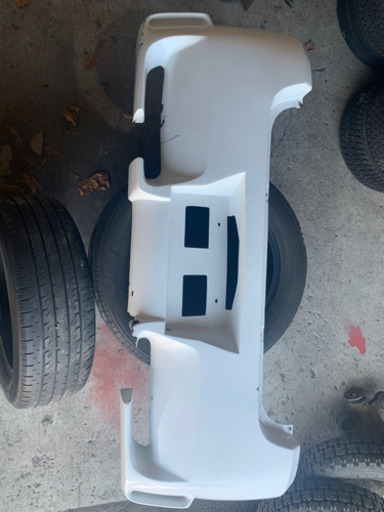 プレオ　リアバンパー　ゼロスポーツ製　FRP