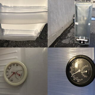 ★ 動作〇 ★ ノンフロン冷凍冷蔵庫 SHARP SJ-23TM -W 225L ◆ シャープ 2007年製 冷凍64L 冷蔵161L 外寸 544 x 600 x 1508mmの画像