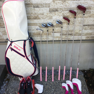 美品】Wilson ウィルソン tiaraティアラ レディースゴルフセット