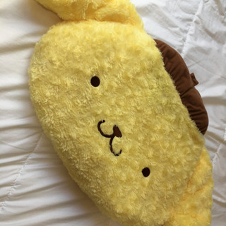 ポムポムプリン　平たいクッション