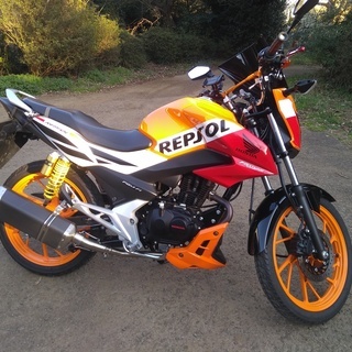 程度良好★美車★低走行★ホンダ★CB125F★フォーチュンウイング★レプソル★カスタム多数★の画像