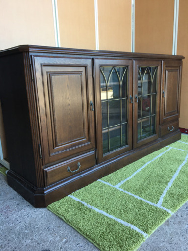 ☆カリモク☆最高級☆domani☆現行品サイドボード☆定価386000円