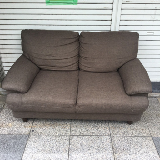 #KM31 二人掛けソファー ブラウン