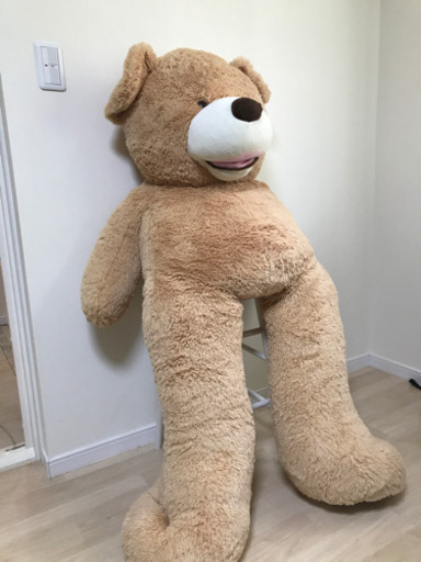 大きなクマのぬいぐるみ