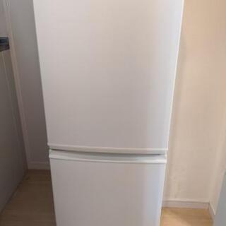 2ドア冷蔵庫　SHARP