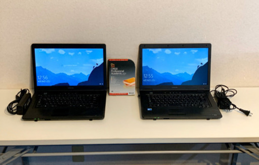 TOSHIBA corei5/dynabook Office2010付き 2台セット Windows10Pro 初期化済 ノートパソコ