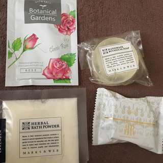 バスパウダー、石けん4点セット