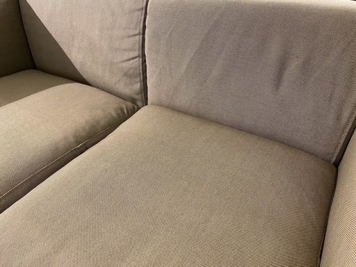 無印良品 MUJI ソファ グレー 2人掛け 中古品