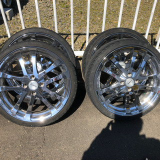 軽用　Kranze LXZ メッキ17インチ　