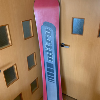 廃棄予定お早めに！！スノーボード　nitro 全長約　154センチの画像
