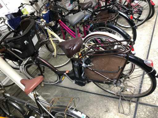 子ども乗せ電動自転車