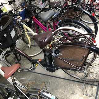 子ども乗せ電動自転車