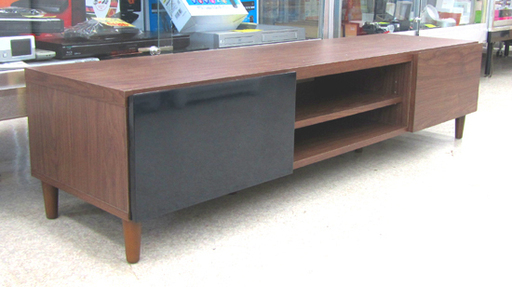 ローボード TV台 148×40×35cm ブラウン tvボード ☆ PayPay(ペイペイ)決済可能 ☆ 札幌市 北区 屯田