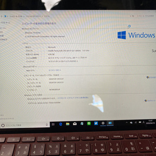 Surface Go 4GB RAM 64GB 専用キーボード付きの画像