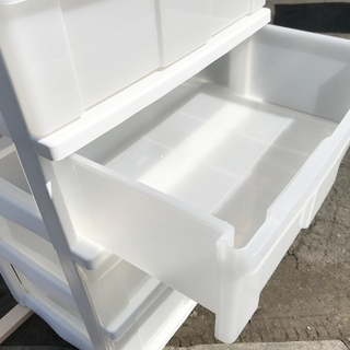 在庫セール！★木製天板 プラチェスト 4段 押入れ収納 衣装ケース ◆衣類整理 アイリスオーヤマ ウッドトップの画像