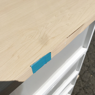 在庫セール！★木製天板 プラチェスト 4段 押入れ収納 衣装ケース ◆衣類整理 アイリスオーヤマ ウッドトップの画像